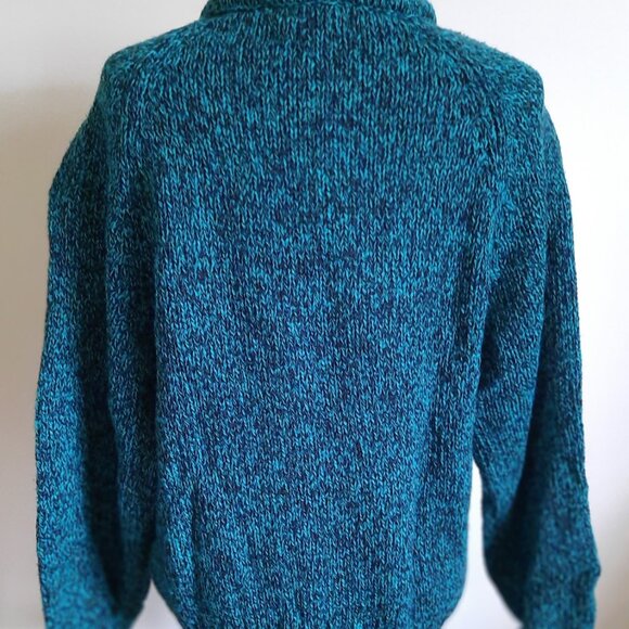 Vintage Dark Green Knit Gerard Works Sweater - Picture 3 of 7
